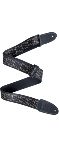 CORREIA NYLON GRETSCH ALTERNATING PENGUINS 922-7364-002 BLACK/GOLD